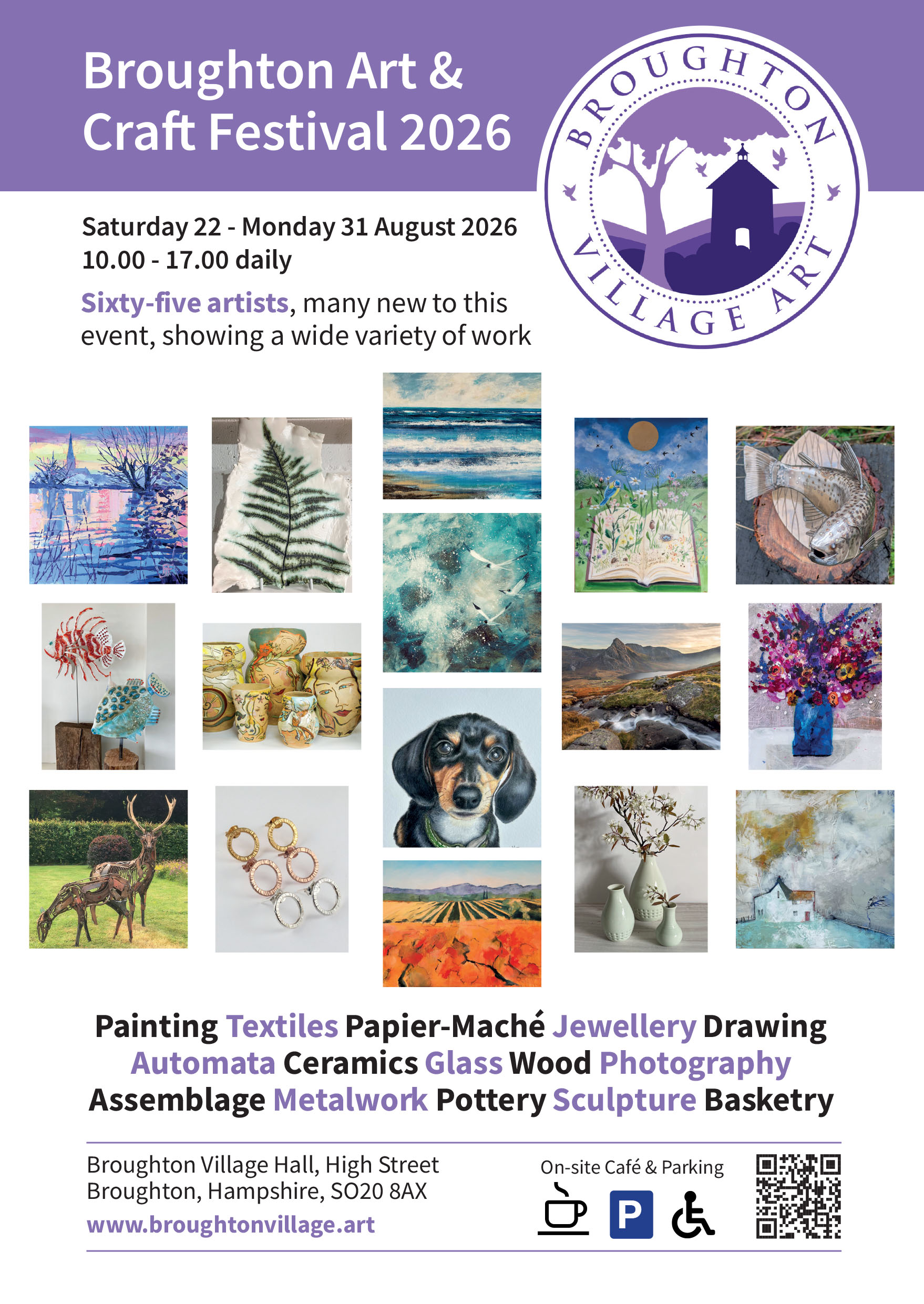 Broughton Village Art flyer A5